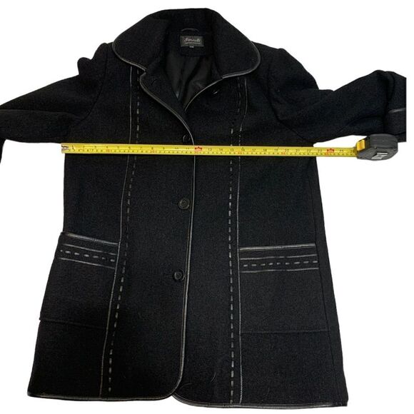 VINTAGE Fennelli Limited Edition Wool Jacket With Scarf - Picture 9 of 10